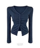 Lovie Cotton Eyelet Cardigan (3color)
