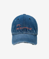 MESSAGE STRAPBACK DAMAGE -MID BLUE-