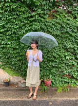 Kowse Openwork Punching Three Quarter Summer Bolero Cardigan
