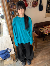 Anji Cotton Wide Pants