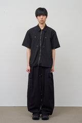 Log Curved Nylon Jacket