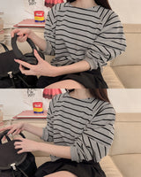 Oren striped sweatshirt