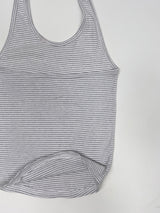 Striped Halterneck Sleeveless