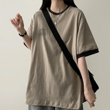 セリーヌカラーボクシーフィット半袖Tシャツ