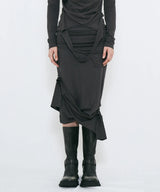 2WAY BUTTON MAXI SKIRT