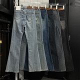 ベーシックブーツカットデニムパンツ(6color)