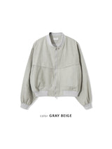 Phase Crop Bomber Jacket (3 Colors)
