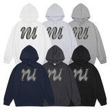 Nu Halftone Black Hoodie - 6COLOR