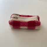 Clam round pencilcase _ Berry cream cheese Soft fur