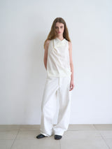 Hazel wide pants (Ivory)