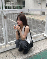 スタッドバミューダパンツ