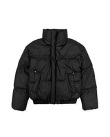 Elbon Crop Rivet Leather Padding