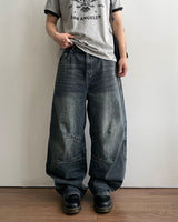 Mood Dark Blue Denim Pants