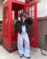 ルーシー襟付きエコファージャケット