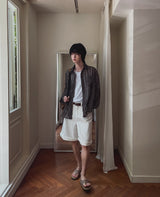 Basic Cotton Bermuda Pants
