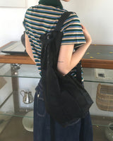 Yuring Folding Pleated Nylon Backpack