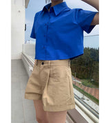 ローコットンショートパンツ