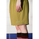 ロゴナイロンショートパンツ / OLIVE