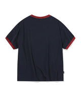 Lucky Day CROP Ringer Tee