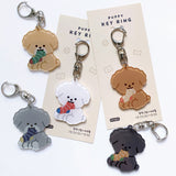 Puppy Sock Keyring