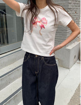 More wide denim pants