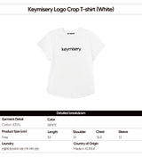 Keymisery スモールロゴTシャツ (ホワイト)