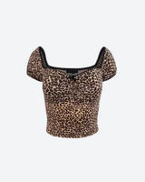 Sim Leopard Blouse