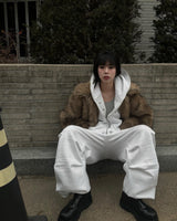 Wild fur jacket