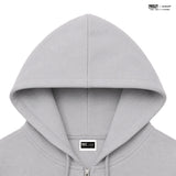 エクスクルーシブ フーディー ジップアップ 2セット［グレー］