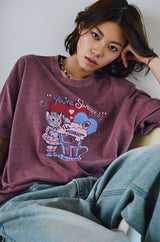 26SS★キトゥン ソーダ ピグメント ショートスリーブ Tシャツ