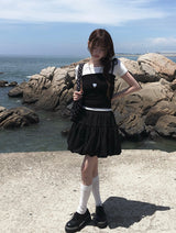 Kandi Bustier 半袖Tシャツ ノースリーブ セット