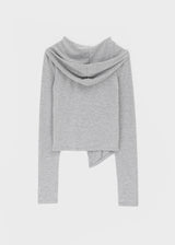 [MADE] Cujes Asymmetric Hood Cardigan (Set Available)