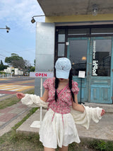 rosy blouse