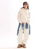 ラビングエンブレイス スウェットパンツ_クリーム