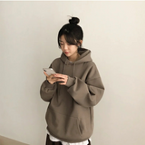 Telfo Basic Plain Fleece Hood
