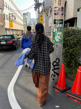 スローツーウェイチェックシャツ (2C)