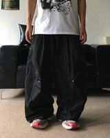 HS リヴェットラインナイロンバルーンパンツ (2C)