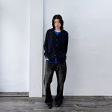 Layered Button Knit