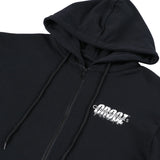 Collaboration Zip Up Hoodie BLACK | Creepy Nuts × CROOZ