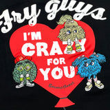 "LOVE FRY GUYS" BALLON PRINTED S/S T-SHIRT
