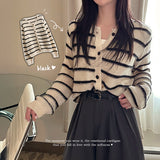 DICO Soft Stripe Danara Mood ニットカーディガン