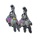 Cotton candy earring