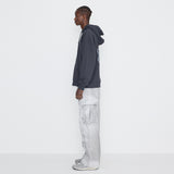 イントゥザワイルドスネークフーディージップアップ Charcoal