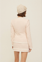 Carrie tweed jacket - pink