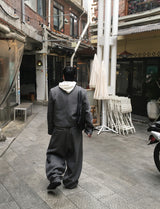 No.1582 wool 70 セットダートワイドスラックス (3color)