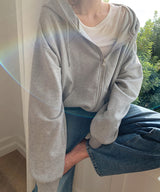 Dendem hood zip-up - zipup