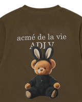 25FW WOMAN FUZZY BEAR SHORT SLEEVE T-SHIRT