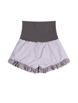 FOLDED BUBBLE SKORT (PURPLE)