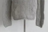 CHUNKY KNIT OVERSIZED PULLOVER (4COLORS!)