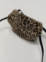Leopard Fur Shoulder Bag